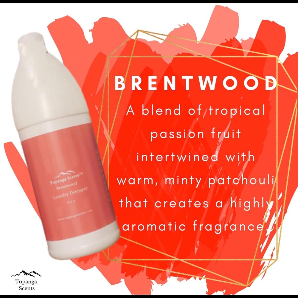 Topanga Scents Brentwood detergent 32oz